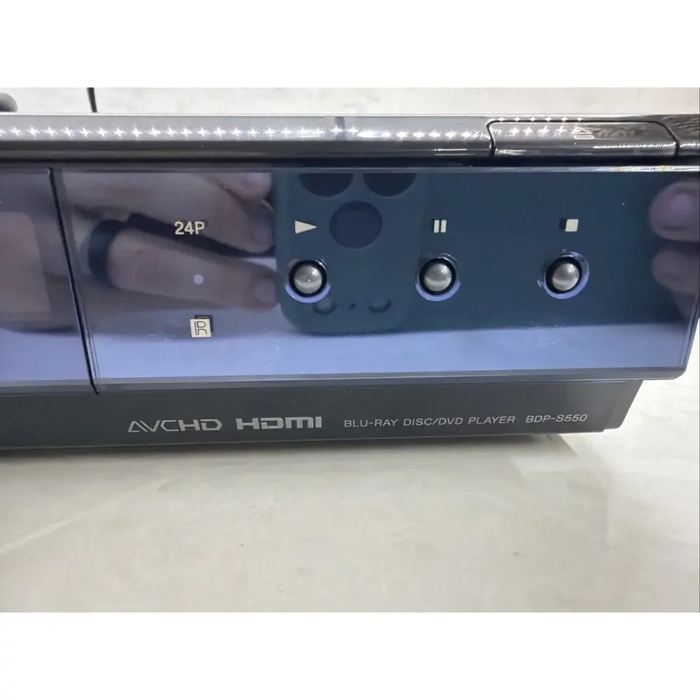Sony BDP-S550 Blu-Ray Player DVD USB LAN HDMI Comes With Power & HDMI Cable